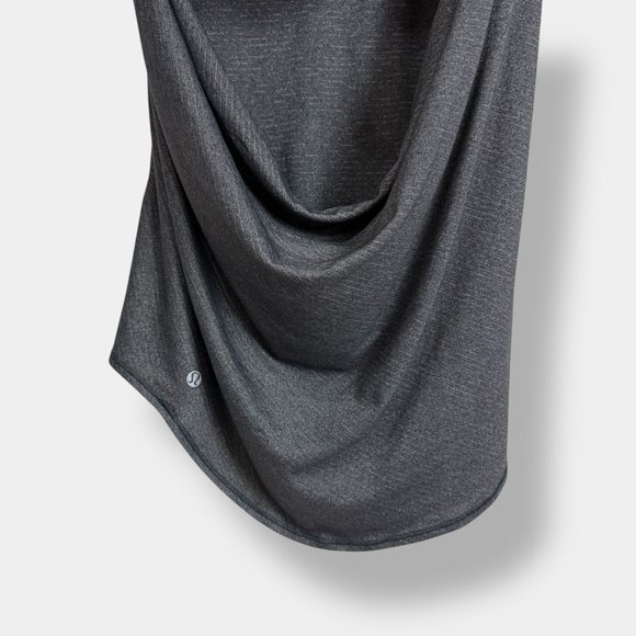 LULULEMON Wild Heathered Black Tank, Athletic Top, Sz 6 - Picture 12 of 16